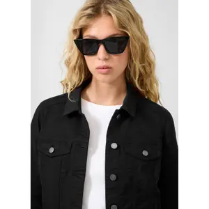 Casual Trendy Denim Jacket for Women QS image-3