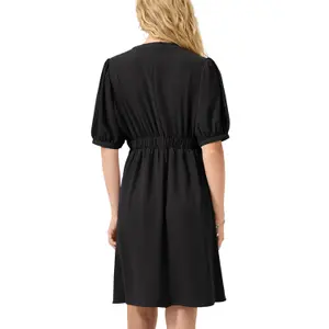 Fluid Tunic Dress with Elasticated Waist for Women QS image-5