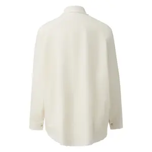 Women's Overshirt with Patch Pockets QS image-1