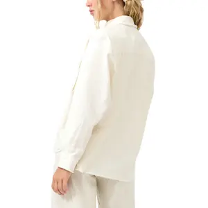 Women's Overshirt with Patch Pockets QS image-5