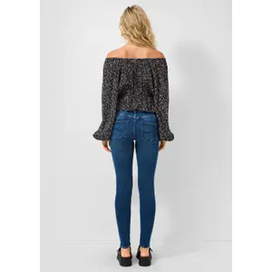 Printed women's blouse QS Carmen Regular Fit image-4