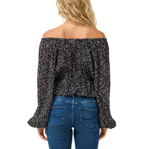 Printed women's blouse QS Carmen Regular Fit image-5