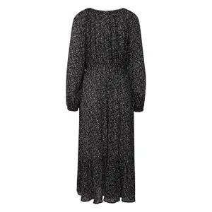 Floral Print Long Dress Women QS image-1