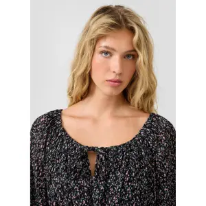 Floral Print Long Dress Women QS image-3