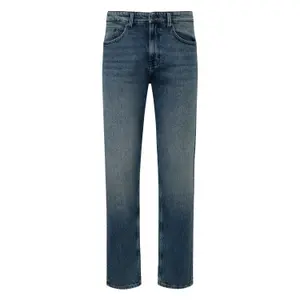 Straight Jeans with Mid-Rise Waist QS Pete image-0