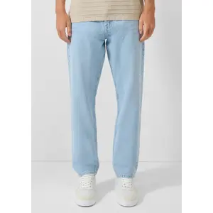 Straight five-pocket mid-rise jeans QS Pete image-6