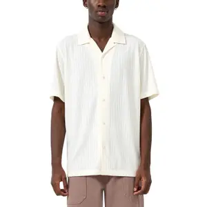 Textured knit shirt QS image-2