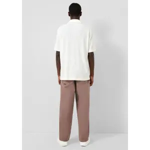Textured knit shirt QS image-4