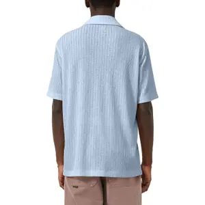 Textured knit shirt QS image-5