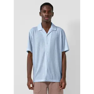 Textured knit shirt QS image-6