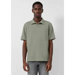 Ottoman Structured Open Polo QS image-6
