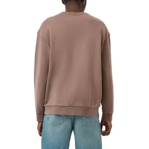 Faded Crew Neck Sweatshirt QS image-5