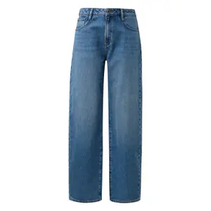 Loose & Relaxed Mid-Rise Jeans Women QS image-0
