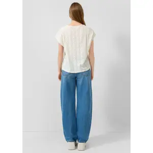 Loose & Relaxed Mid-Rise Jeans Women QS image-4