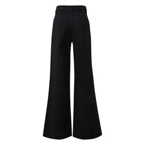 High-Waisted Bootcut Jeans for Women QS stretch image-1