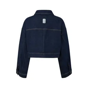 Casual Style Denim Jacket Women QS image-1