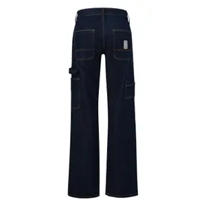 Mid-Rise Slim Cargo Pocket Jeans Women QS Catie image-1