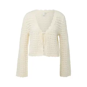 Women's Cardigan with Bow QS image-0
