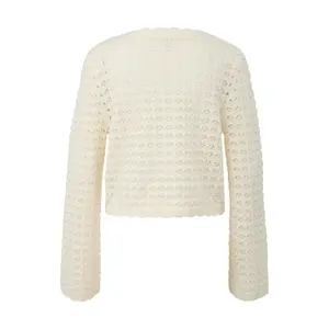 Women's Cardigan with Bow QS image-1