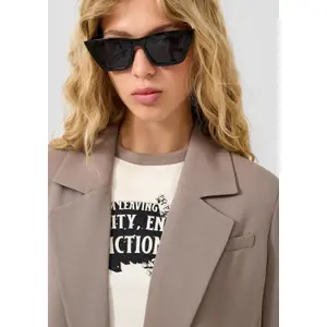 Women's classic blazer QS image-3