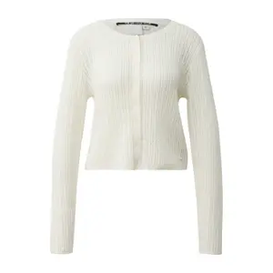 Delicate Openwork Pattern Cardigan Women QS image-0