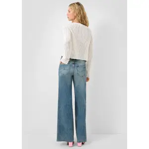 Delicate Openwork Pattern Cardigan Women QS image-4