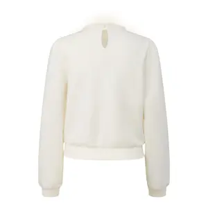 Lace Detail Women's Sweatshirt QS image-1