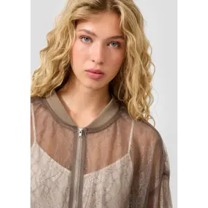 Women's Airy Lace Jacket QS image-3