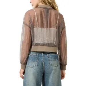 Women's Airy Lace Jacket QS image-5