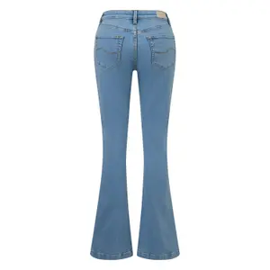 High-waisted flare jeans for women QS Reena image-1