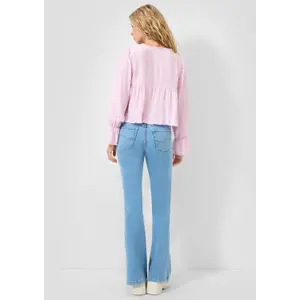 High-waisted flare jeans for women QS Reena image-4