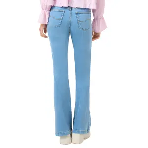High-waisted flare jeans for women QS Reena image-5