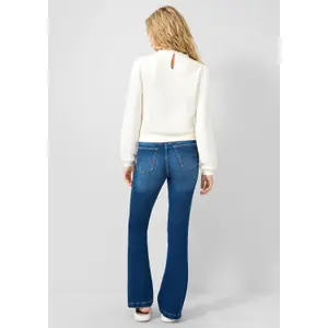 High-waisted flare jeans for women QS Reena image-4