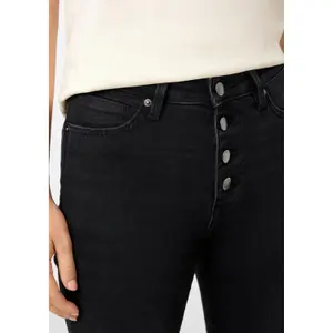 High-waisted flare jeans for women QS Reena image-3