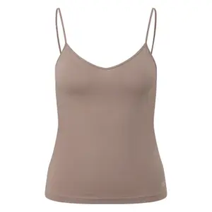 Γυναικείο Slim Fit Τ-shirt από ζέρσεϊ με spaghetti straps QS image-0