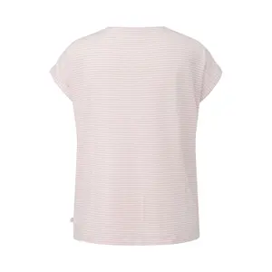 T-shirt Loose Fit σε μείγματα modal για γυναίκες QS image-1