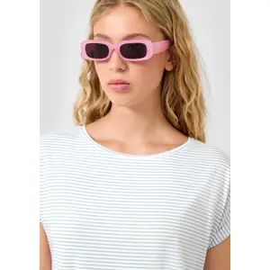 T-shirt Loose Fit σε μείγματα modal για γυναίκες QS image-3