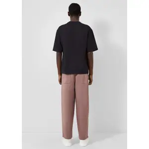 Loose-Fit Straight Jogging Trousers QS image-4