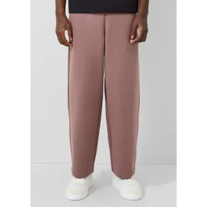 Loose-Fit Straight Jogging Trousers QS image-6