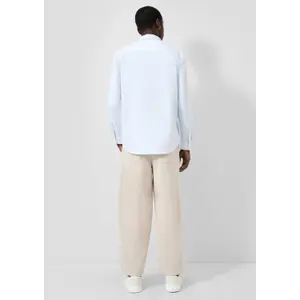 Loose-Fit Straight Jogging Trousers QS image-4