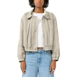 Women's Jacket with Elasticated Hems QS image-2