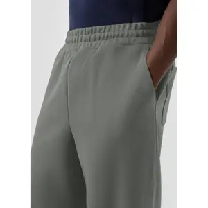 Loose-Fit Straight Jogging Trousers QS image-3