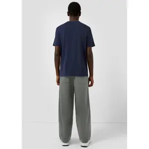 Loose-Fit Straight Jogging Trousers QS image-4