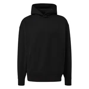 Compact Fleece Hoodie with Side Pockets QS image-0
