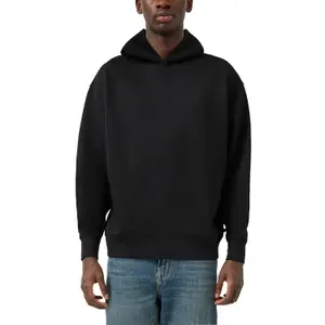Compact Fleece Hoodie with Side Pockets QS image-2