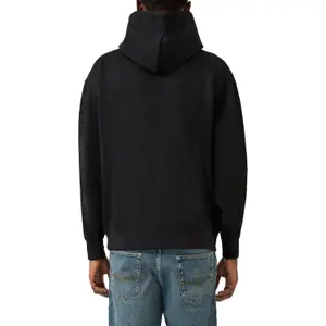 Compact Fleece Hoodie with Side Pockets QS image-5