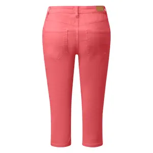 Womens Slim Capri Jeans QS image-1