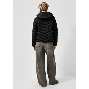 Leicht gepolsterte Kapuzenjacke Damen QS image-4