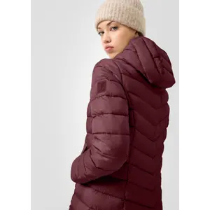 Leicht gepolsterte Kapuzenjacke für Frauen QS image-3
