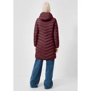 Leicht gepolsterte Kapuzenjacke für Frauen QS image-4